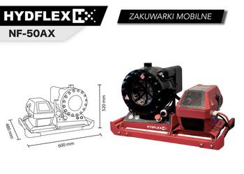 Zakuwarka mobilna NF50-AX 12V do mobilnego serwisu węży hydraulicznych