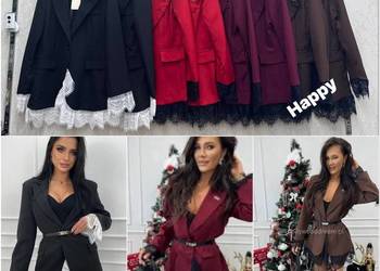 Modne garnitury damskie z koronka