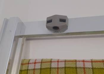 Drzwi prysznicowe z ramą, ścianka. Masywne, ciężkie - nie z marketu.