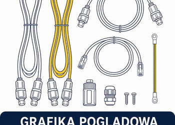Zestaw przewodów SolaX T58 Cable Kit do rozbudowy systemu bater