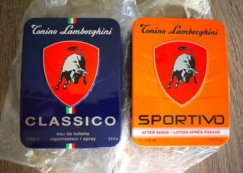 Tonino Lamborghini - metalowe pudełka kolekcjonerskie w stanie idealnym