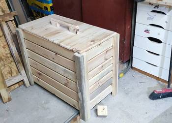 Donice drewniane na balkon taras do ogrodu