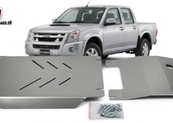 Aluminiowe Osłony Skrzyni Biegów i Reduktora Isuzu D-Max (2006-2012)