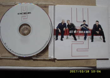 Rock CD - singiel ; U 2 --GET ON Y OUR. 2009 rok.