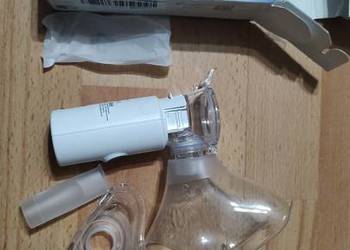 Ręczny inhalator szybko nebulizowany szary