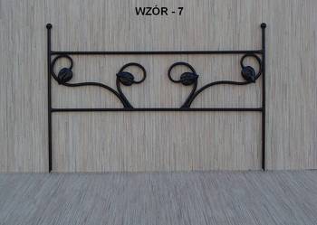 PŁOTEK METALOWY OGRODOWY 50 cm palisada