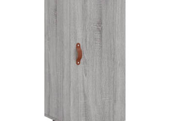 Szafka szary dąb sonoma 345x34x90 cm materiał drewnopochodny WM-828514