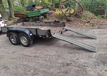 Przyczepa minikoparka, minitraktorek 2500dmc Regulowany Dyszel