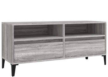 Szafka pod TV szary dąb sonoma 100x345x445 cm WM-831907
