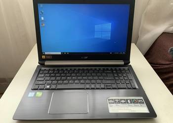 Laptop Acer Intel i3 DDR4-8GB Nowy dysk SSD-512GB Geforce-940MX Bateria 5h