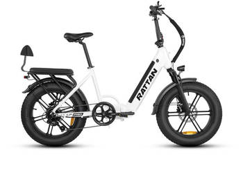Rattan Lf Pro 2026 składany mocny 250W 120Nn 18Ah do 120km 180kg