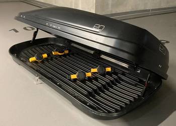 Box dachowy magnum 390, belki Thule