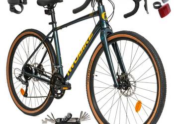 Rower Męski Gravel 28 Aluminium IWOBIKE 2025 Shimano Claris Tarcze