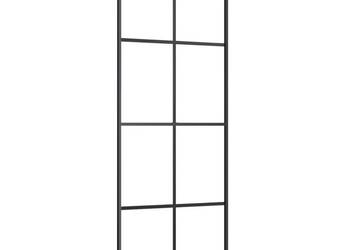 vidaXL Drzwi przesuwne, aluminium i szkło ESG, 76x205 cm(SKU:288064)