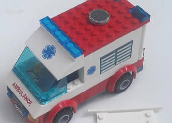 Klocki LEGO city ambulans karetka pogotowia z zestawu 60023