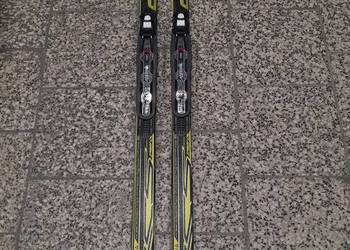 Narty biegowe FISCHER RCS 160 cm + wiązania NNN + łuska