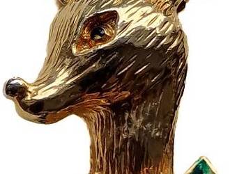 VINTAGE BROSZKA JELONEK  ARTYSTYCZNA OZDOBA ŚWIĄTECZNA BOŻE VINTAGE BROSZKA JELONEK  ARTYSTYCZNA OZDOBA ŚWIĄTECZNA BOŻE