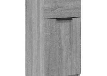 Szafka szary dąb sonoma 30x30x70 cm materiał drewnopochodny WM-817002