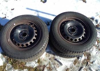 Opony zimowe na felgach stalowych R15