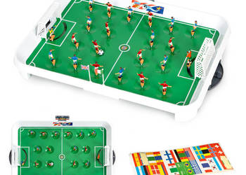 Piłkarzyki mini stół do piłkarzyków na sprężynach 22 zawodników
