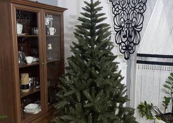 Choinka sztuczna świerk królewski 220cm , metalowy stojak