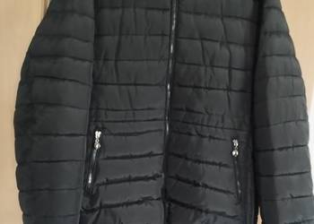 Kurtka czarna zimowa 5XL nowa bez metki