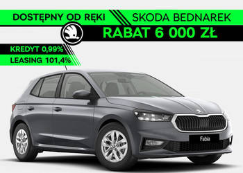 Škoda Fabia Drive 1.0 TSI 115 KM DSG - Dostępna od ręki! IV (2021-)