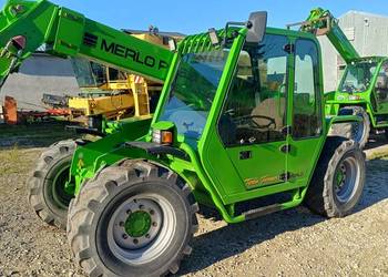 Ładowarka teleskopowa MERLO 26.6 SPT idealna do budynków (niska, wąska)