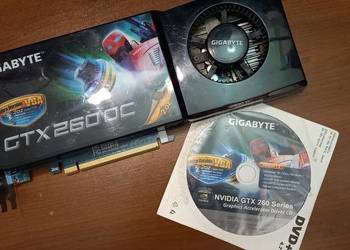 Grafika PCI-E Gigabyte GTX 260 OC 896MB 448Bit