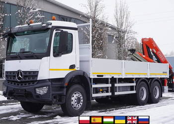 Mercedes-Benz Arocs 2633 burtowy / HDS FASSI F155A.0.23 / PILOT_224158