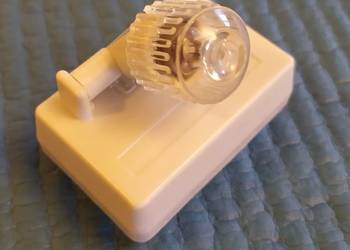 Latarka przyczepna LP-1 - pamiątka z okresu PRL