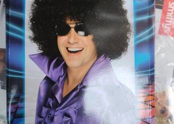 Smiffys peruka afro czarna Afro Wig