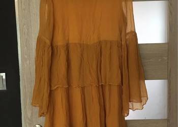 Musztardowa sukienka Tigha rozm.S Musztardowa sukienka Tigha rozm.S