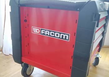 Skrzynia Facom Jet+ na kółkach czerwona
