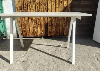 Biurko IKEA Trotten 120x70 blat beżowy Dostępne 9 sztuk