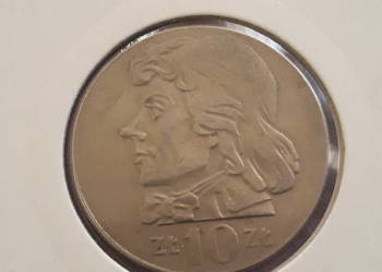 10 zł T. Kościuszko 1971 r. - nr 3 - około mennicze
