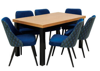 Zestaw 11 stół + krzesła