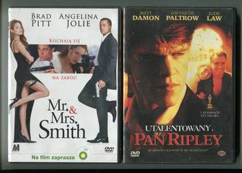 Mr. & Mrs. Smith Utalemtowany Pan Ripley 2 filmy DVD