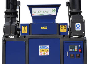 KRUSZARKA 15kW do Plastiku Tworzyw Sztucznych Rozdrabniacz do Recyklingu