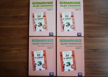 Już w szkole 3 Scenariusze zajęć, rozkłady materiału klasa 3