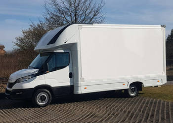 Iveco Daily KONTENER NISKOPODŁOGOWY 4,43x2,23x2,42 SKLEP BAR FOODTRUCK KAM…