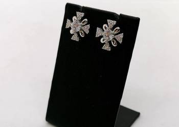 Nowe srebrne kolczyki próby 925 - 1,95g