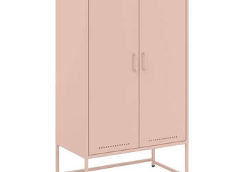 Szafka różowa 685x385x1235 cm stal WM-846495