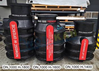 Studnia wodomierzowa, Zbiornik DN 1000 H 1800