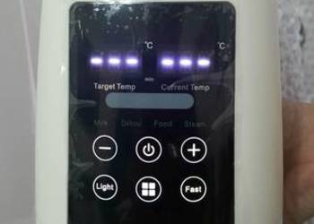 Podgrzewacz do butelek dla niemowląt