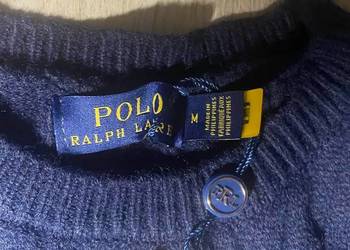 Sweter Polo Ralph Lauren granatowy