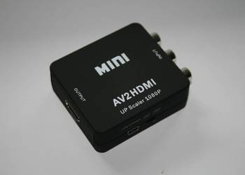 Konwerter AUDIO-VIDEO RCA (cinch) na HDMI