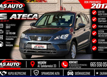 Seat Ateca 1.0TSI 115KM Reference/PDC/Pod.Fotele/LaneAssist/Alu/SerwisASO
