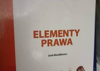 Elementy prawa Musiałkiewicz księgarnia Warszawa Praga okazy