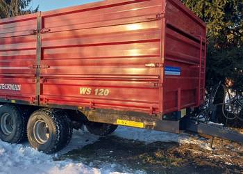 Przyczepa wywrotka Weckmann ws120 12t tandem